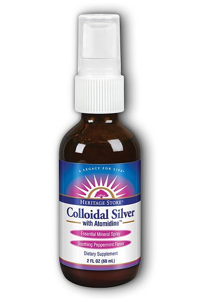 Colloidal Silver with Atomidine Spray, 2oz