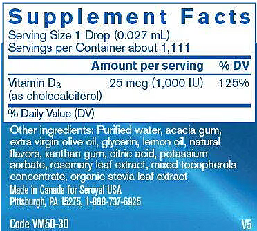 D-Mulsion, Lemon Flavor, 1oz - Image 2