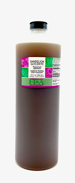 Dandelion Glycerite, 32 oz.