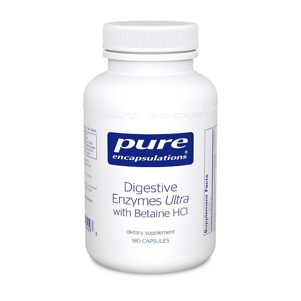 Digestive Enzymes Ultra w Betaine HCL, 180 capsules