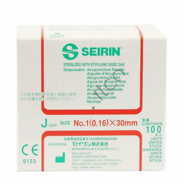 SEIRIN NEEDLES - 0.16X30 WITH TUBE