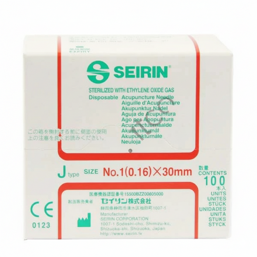SEIRIN NEEDLES - 0.16X30 WITH TUBE