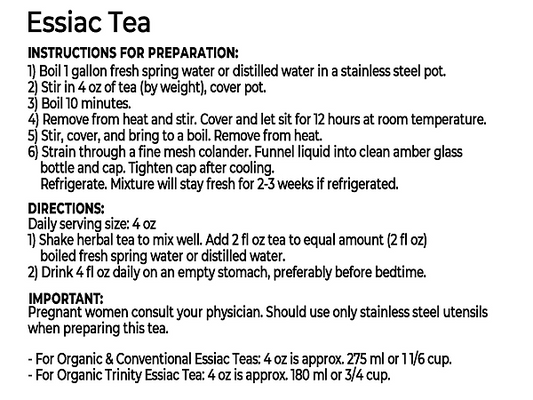 Essiac Tea (Organic), 1lb - Image 2