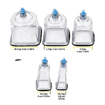Fascia Buddy Squared Plastic Cupping Set, 20pc - Image 4