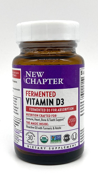 Fermented Vitamin D3, 30 ct