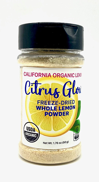Organic Lemon Freeze Dried Powder, 50g