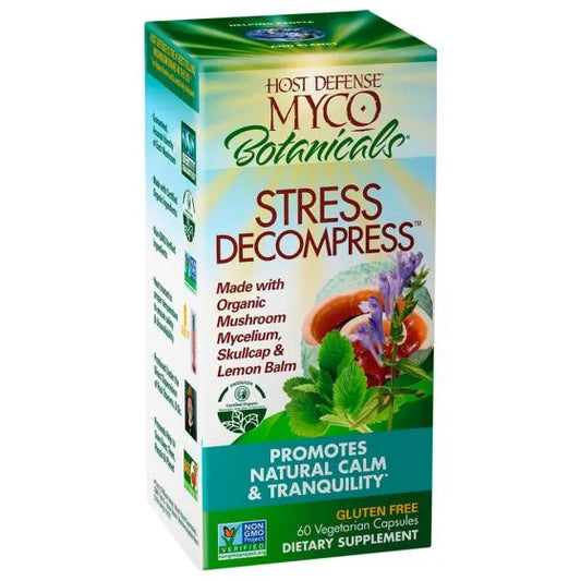 Host Defense Mushrooms MycoBotanicals Stress Decompress - 60 Capsules