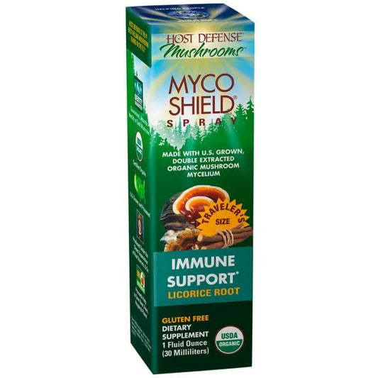 Host Defense Mushrooms MycoShield Licorice Spray - 1 OZ