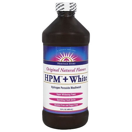 Hydrogen Peroxide Mouthwash - White