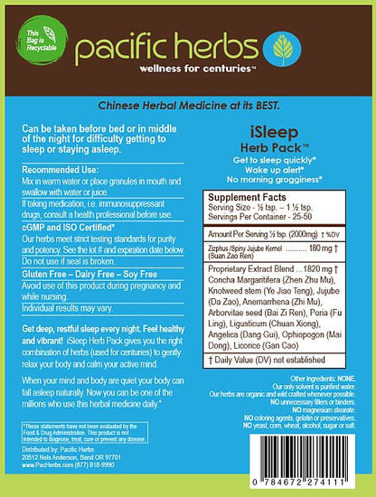 iSLEEP, 100g Packet - Image 2
