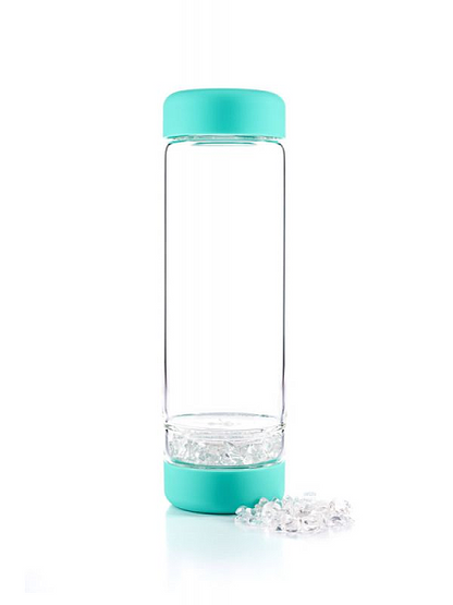 INU! Crystal Water Bottle - Ocean Blue