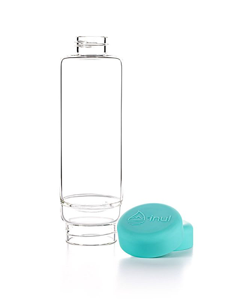 INU! Crystal Water Bottle - Ocean Blue - Image 3
