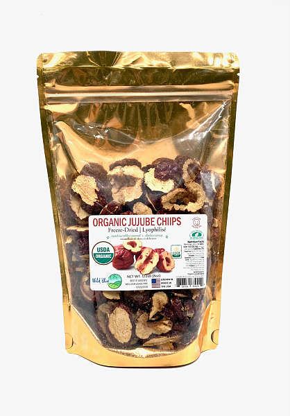 Jujube Date Chips, 8oz