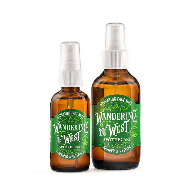 Juniper& Vetiver Hydrating Face Mist, 4oz