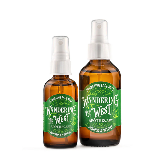 Juniper& Vetiver Hydrating Face Mist, 4oz