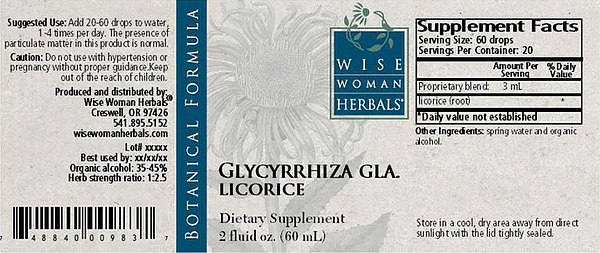 Licorice (Glycyrrhiza glabra), 2 oz - Image 2