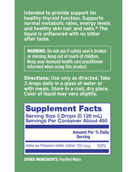 Liquid Iodine Plus, 2oz - Image 2