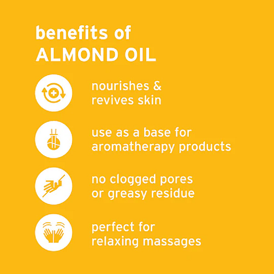 Pure Almond Oil, 16oz - Image 2