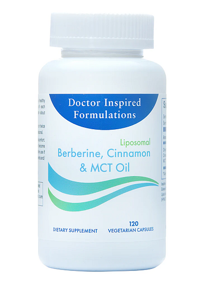 Liposomal Berberine, Cinnamon & MCT Oil, 120 caps