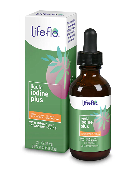 Liquid Iodine Plus, Orange 2oz