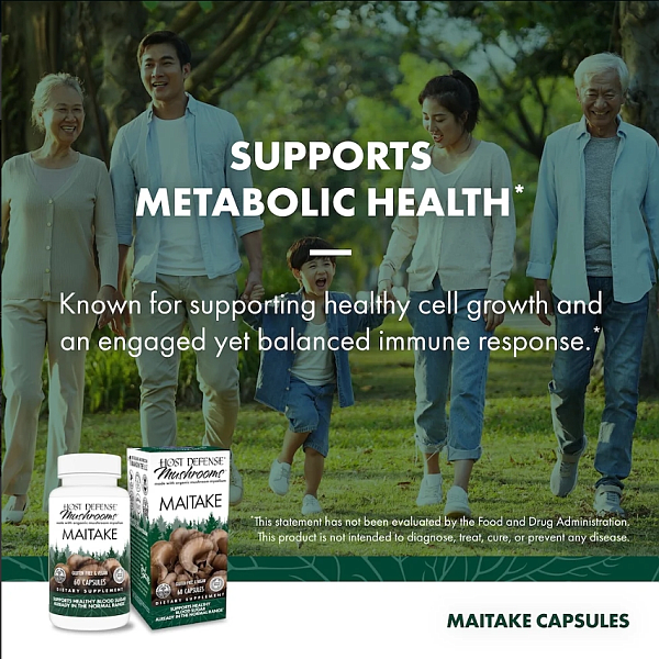 Maitake Capsules - 60 count - Image 4