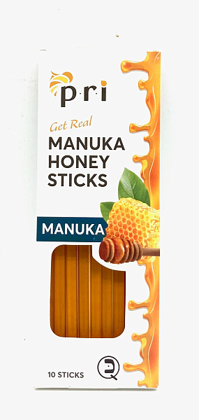 PRI Manuka Honey Sticks (10 pk)