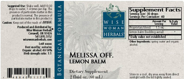 Lemon Balm (Melissa officinalis), 2 oz - Image 2
