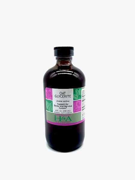 Oat Glycerite, 8 oz.