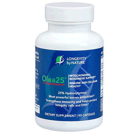Olea25 Hydroxytyrosol Supplement, 90ct [ EXPIRES 11-2026 ]