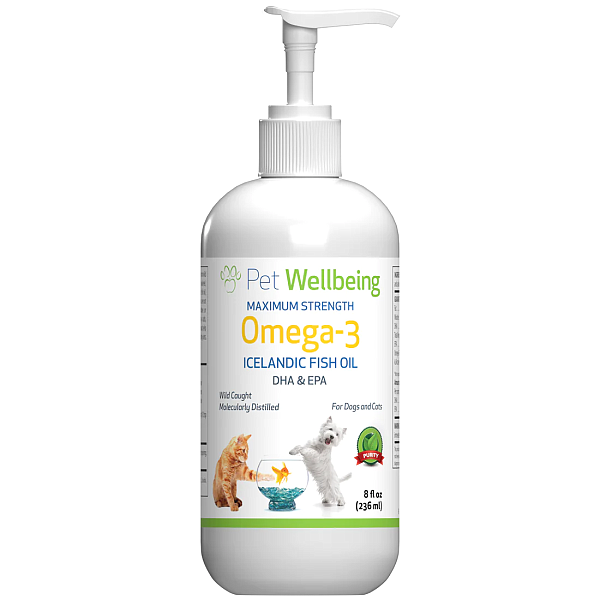Omega-3 Icelandic Fish Oil - Fatty Acids EPA & DHA for Dogs