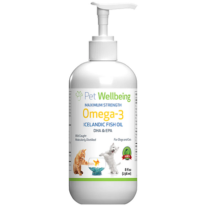 Omega-3 Icelandic Fish Oil - Fatty Acids EPA & DHA for Dogs