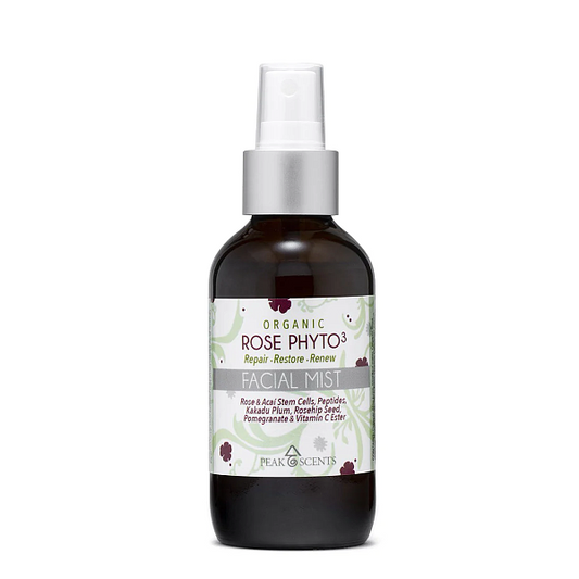Organic Rose Phyto³ Facial Mist - 4 oz.