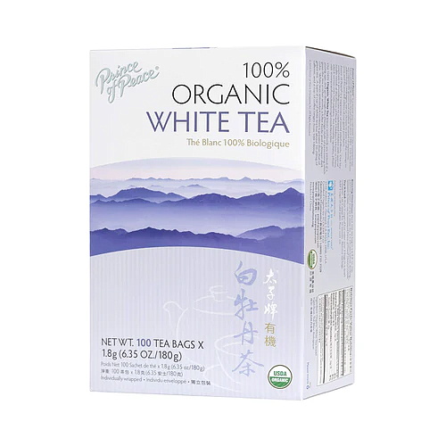 White Tea - Organic, 100 Bags
