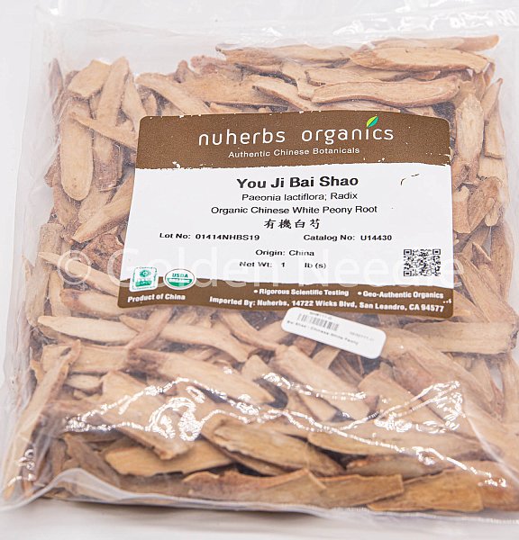 Bai Shao - Certified Organic, 1lb