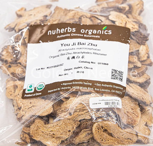 Bai Zhu - Certified Organic, 1lb