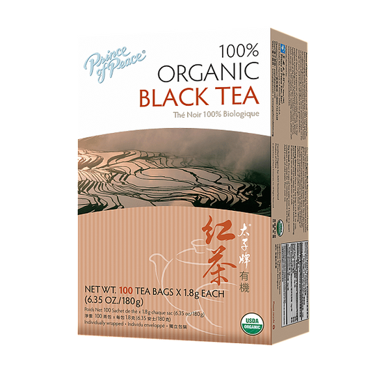 Black Tea - Organic, 100 Bags