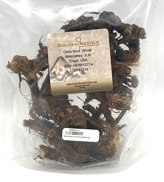 Osha Root, wild harvested (Ligusticum porteri) - USA,.25lb