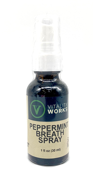 Peppermint Breath Spray Glycerite, 1 oz.