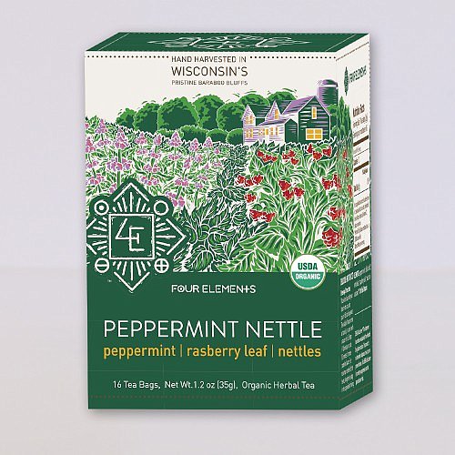 Peppermint Nettle Tea, 16 bags