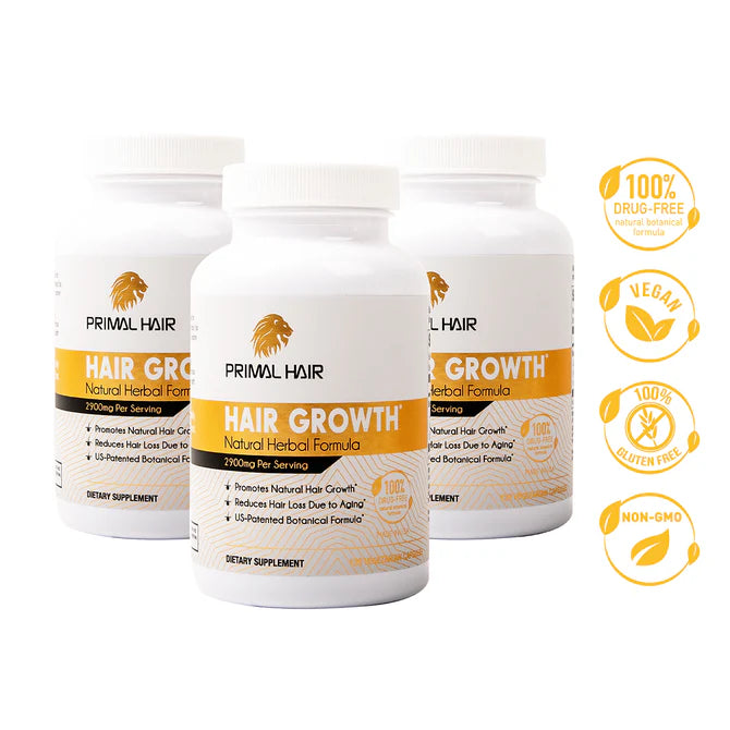 PRIMAL HAIR (3-Bottle Bundle)