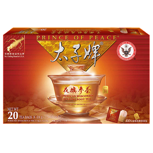 American Ginseng Root Tea, 20 tea bags