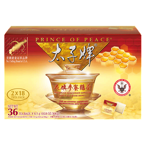 American Ginseng Root Tea w/Honey