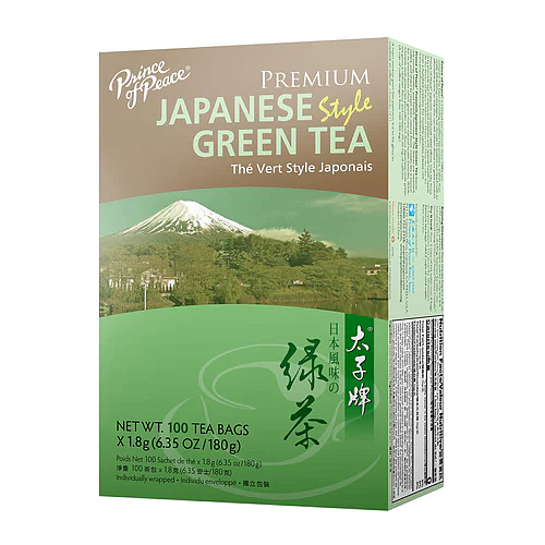 Premium Japanese Style Green Tea, 100ct