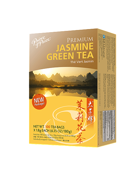 Jasmine Green Tea - Premium, 100 Bags