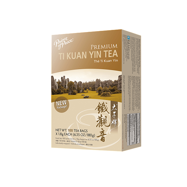 Ti Kwan Yin Tea - Premium, 100 Bags