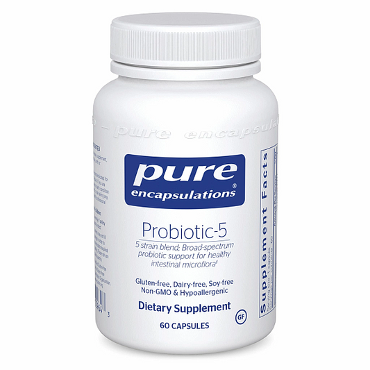 Probiotic-5, Dairy Free, 60ct (10b CFUs)