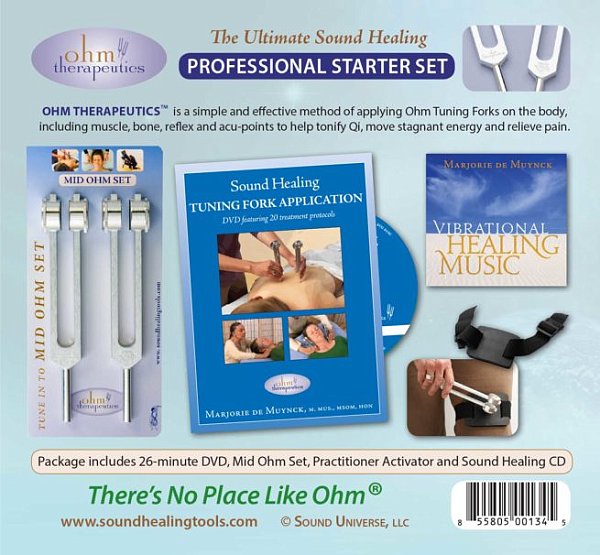 Professional Starter Box Tuning Fork Set