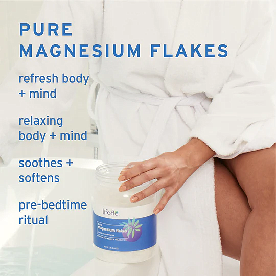 Pure Magnesium Flakes, 44 oz - Image 2