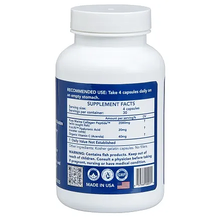 Pure Marine Collagen Peptide, 120ct - Image 4