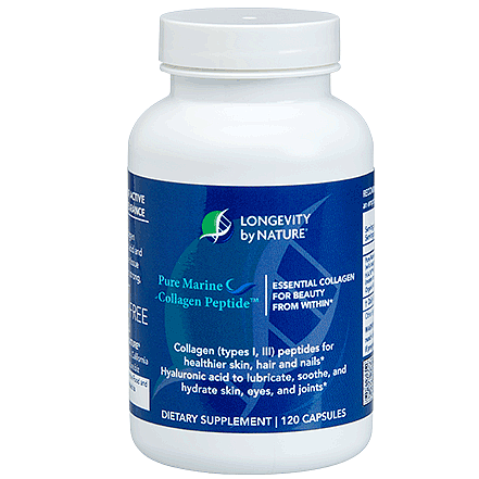 Pure Marine Collagen Peptide, 120ct